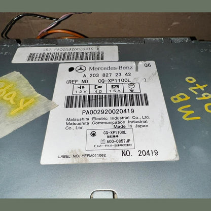 2003-2006 Mercedes W203 C-Class Radio Audio Head Unit CD Player A203 8272342 OEM