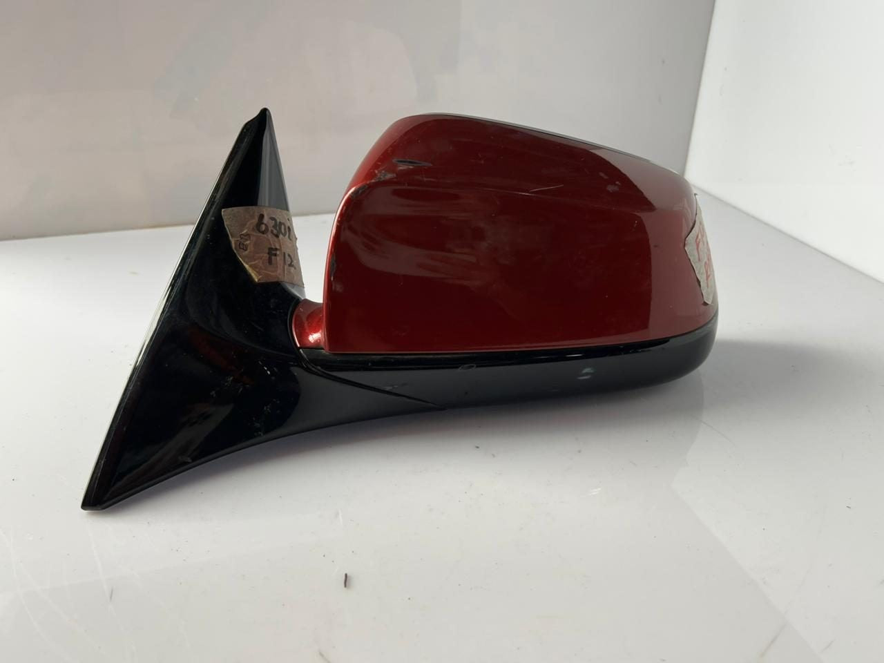 2012 BMW F12 640I, 650I LEFT Side View Mirror A046412 RED RHD
