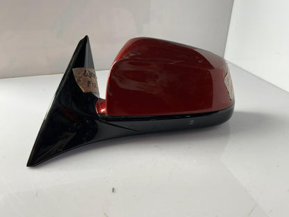 2012 BMW F12 640I, 650I LEFT Side View Mirror A046412 RED RHD
