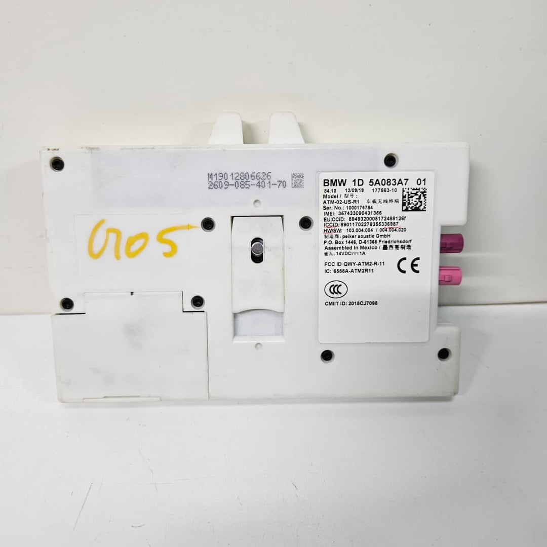 2021-2022 BMW G20, G82 M4, G84 M4 X3 Telematics Control Unit Module 5A083A7 OEM