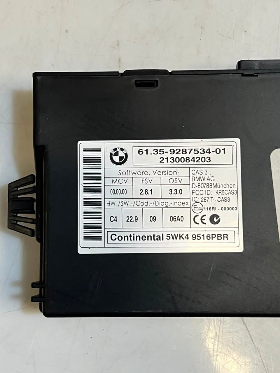 2006-2013 BMW X5 E70 N57 Engine Control Unit ECU SET DDE + CAS3 + 1KEY 8517015