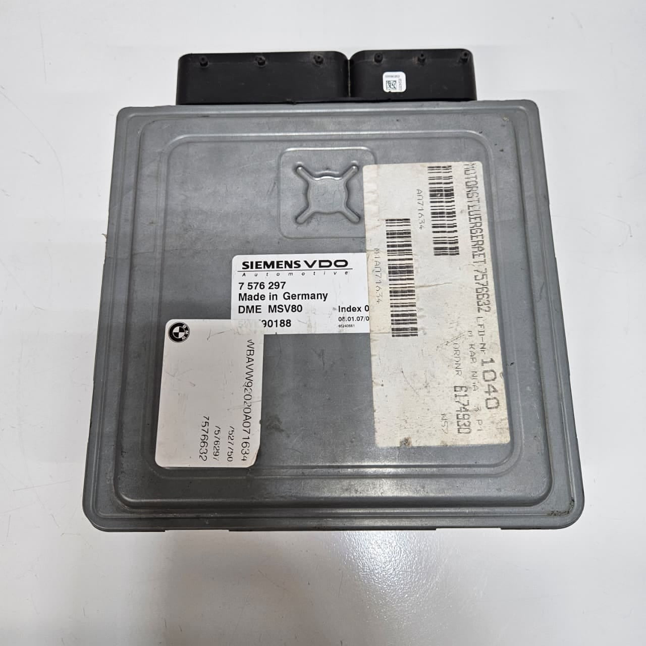 2004-2008 BMW 3 5 7 Series 325i E91 N52 Engine Control Unit ECU DME 7576297 RHD