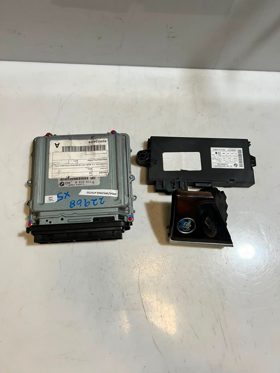 2010 BMW X5 E70 LCI N57S 40dX Engine Control Unit ECU SET DDE+CAS3+1KEY 8512411