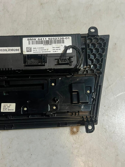 2011-2014 BMW X3 F25 A/C RADIO CD Climate Control Panel 9252738 OEM
