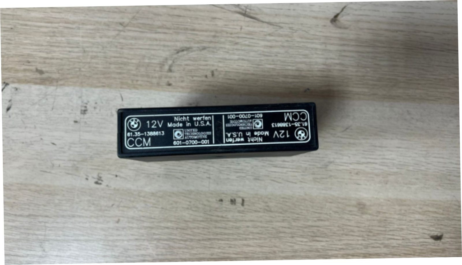 1994 BMW 530i Check Control Module 1388613 5-Series E34