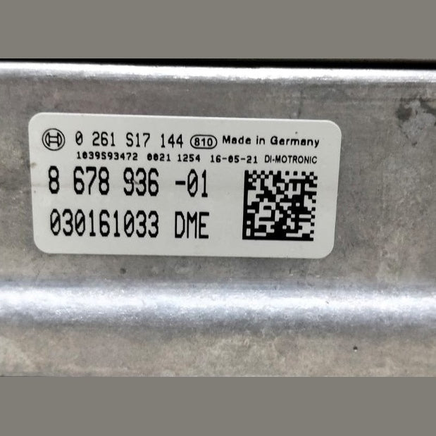 2016-2018 BMW 750 G12 750XI N63 Engine Control Module 8678936