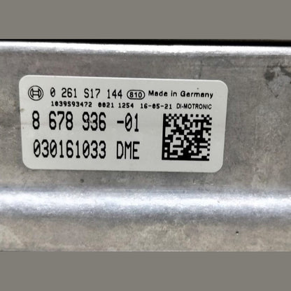 2016-2018 BMW 750 G12 750XI N63 Engine Control Module 8678936