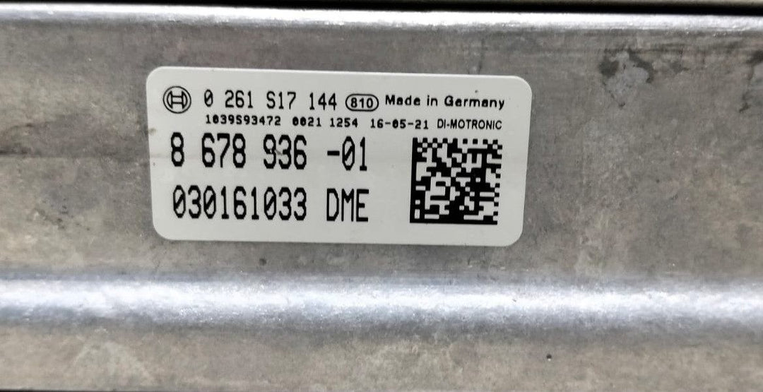 2016-2018 BMW 750 G12 750XI N63 Engine Control Module 8678936