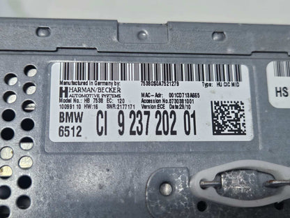 10-12 OEM BMW 5 F10 F11 HU CIC MID BUSINESS CD PLAYER SYSTEM CONTROLLER 9237202