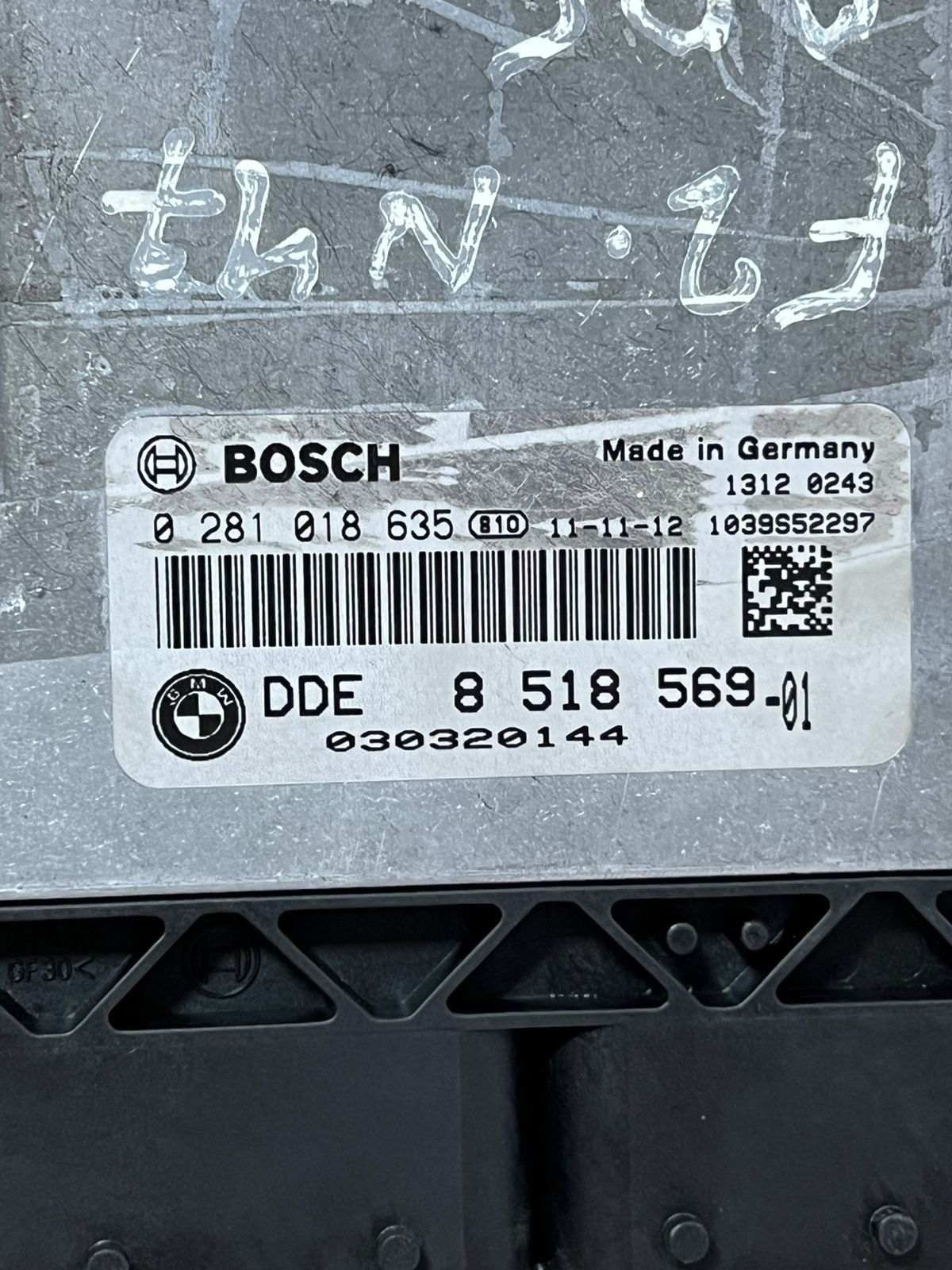 BMW F20 N47 Engine Control Unit ECU COMPLETE KIT DDE 8518569 +KEY + FEM