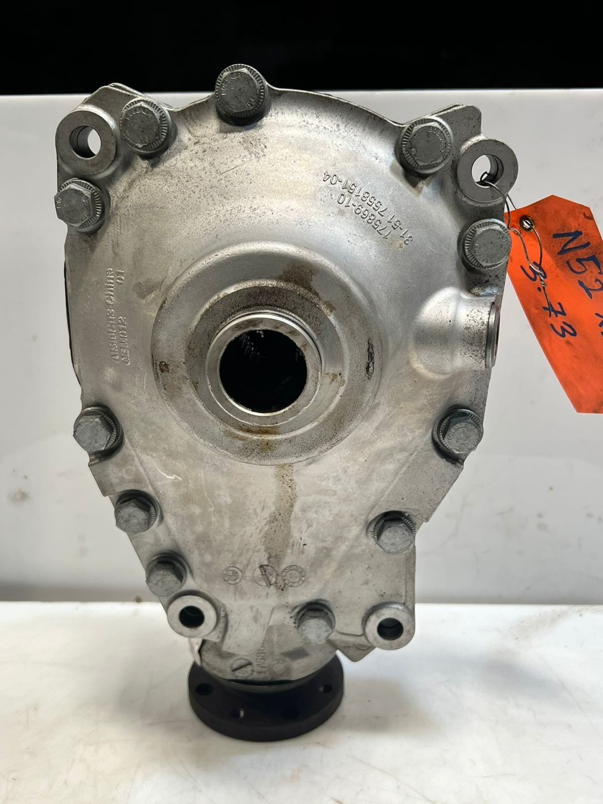 2011-2017 BMW X3 F25 and X4 F26 N52 Front Differential 7592001 RATIO 3.73 OEM