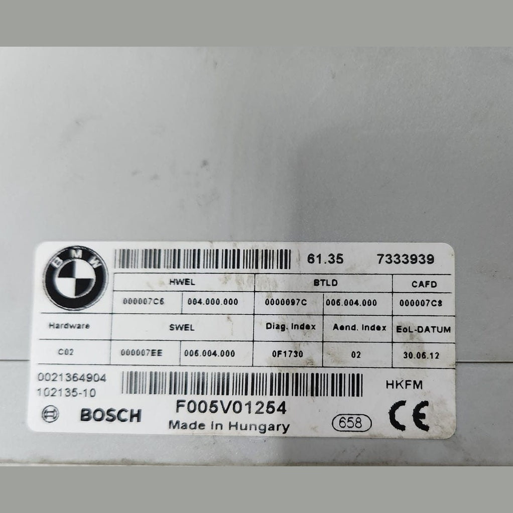 BMW Tailgate Control Unit 7333939 F11 5 535I 528I 520I Series