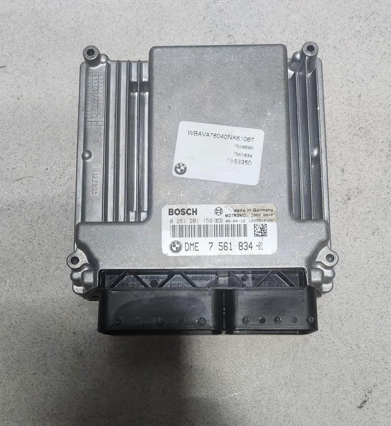 2005-12 BMW 120i Engine Control Module DME 7561834 3 Serie E87 E90 120i 320i N46