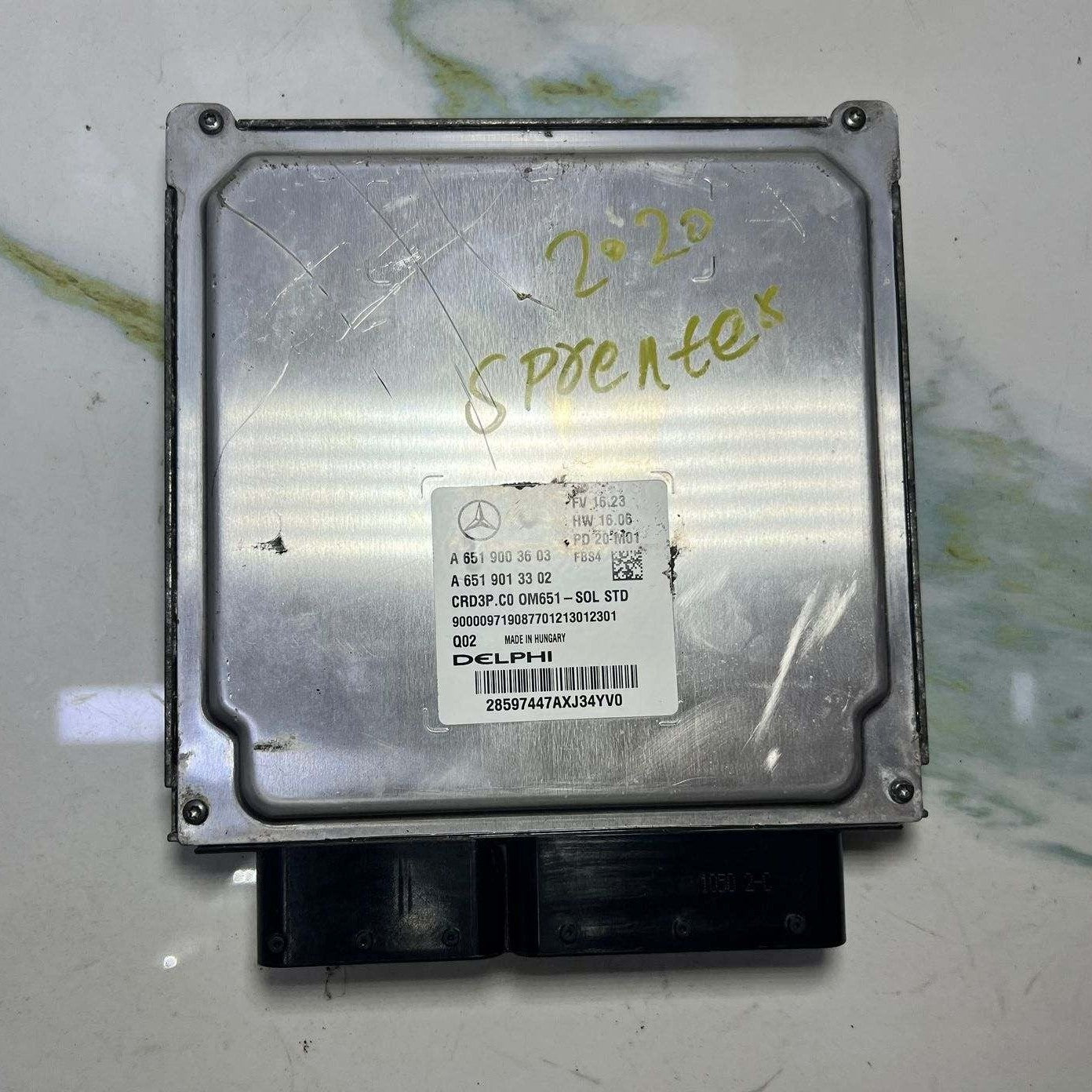2019 Mercedes-Benz Sprinter Engine Control Module A6519003603 W906 W907