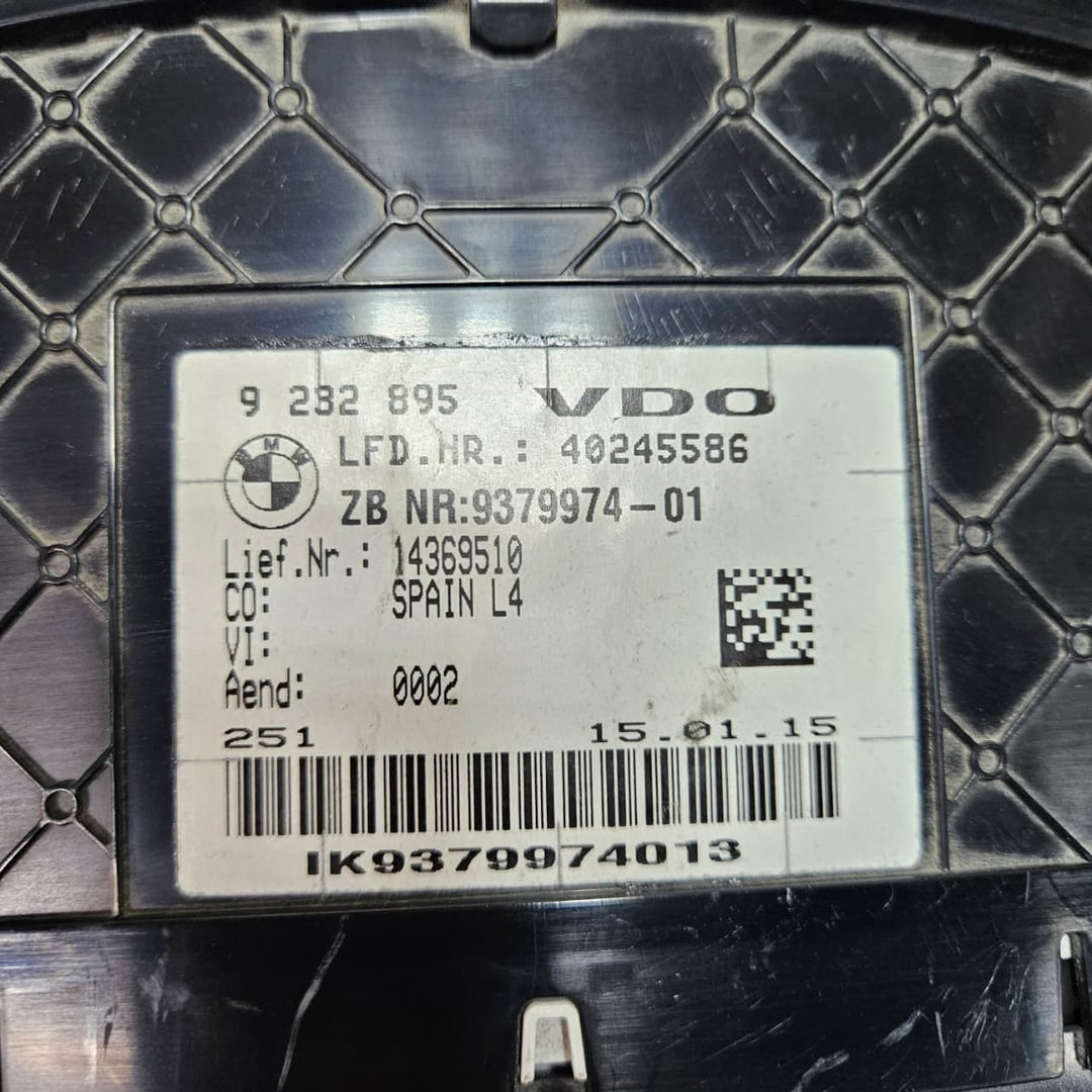 OEM BMW 3 4 Series F30 F31 F32 F33 Instrument Cluster 9379974