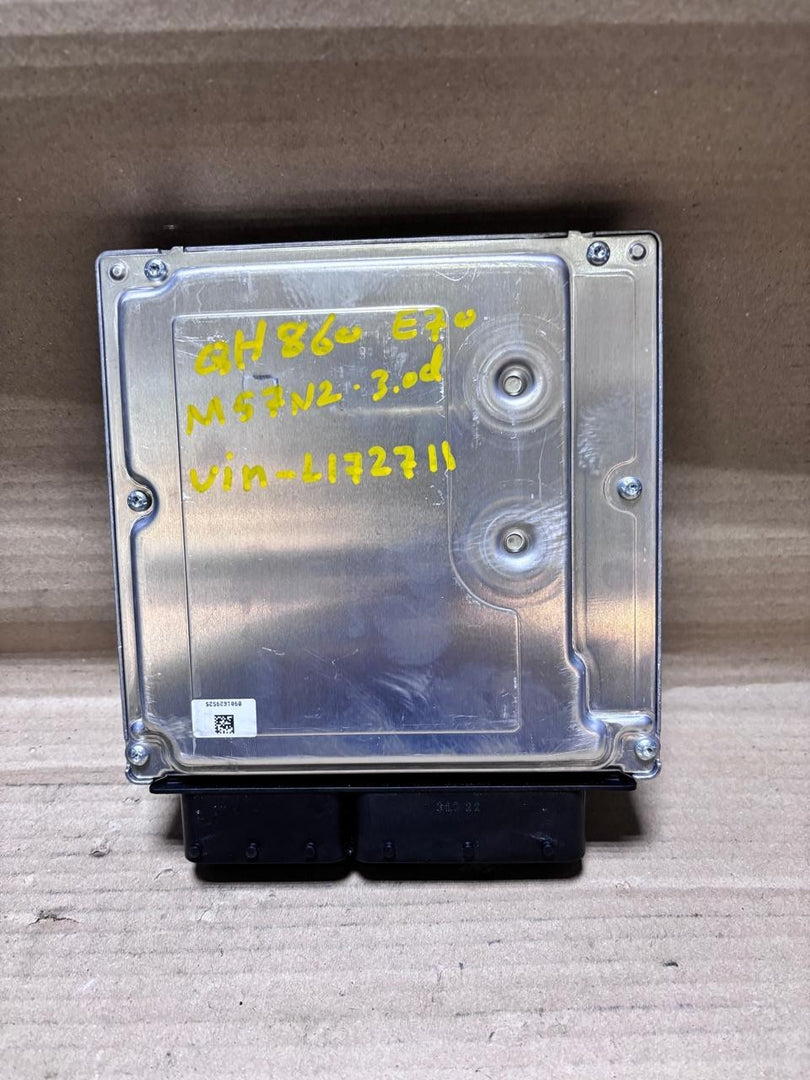 BMW X5 DIESEL 3.0D E70 2008-10 M57N2 Vin-L172711 -DDE BOSCH OEM ECU SET  7809944