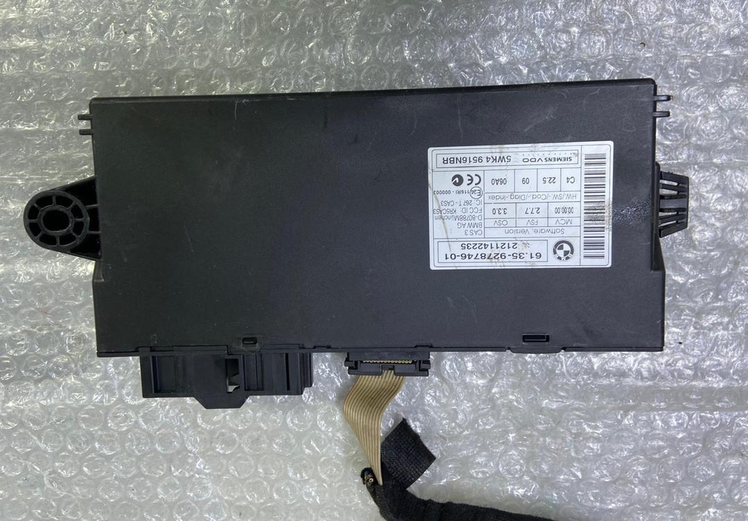 OEM BMW X1 E84 N20B ENGINE CONTROL UNIT DME ECU SET 7639375 BOSCH
