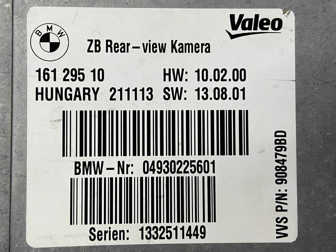 BMW 5 6 SERIES F10 F11 F12 F13 F06 REAR VIEW CAMERA MODULE -  9302256