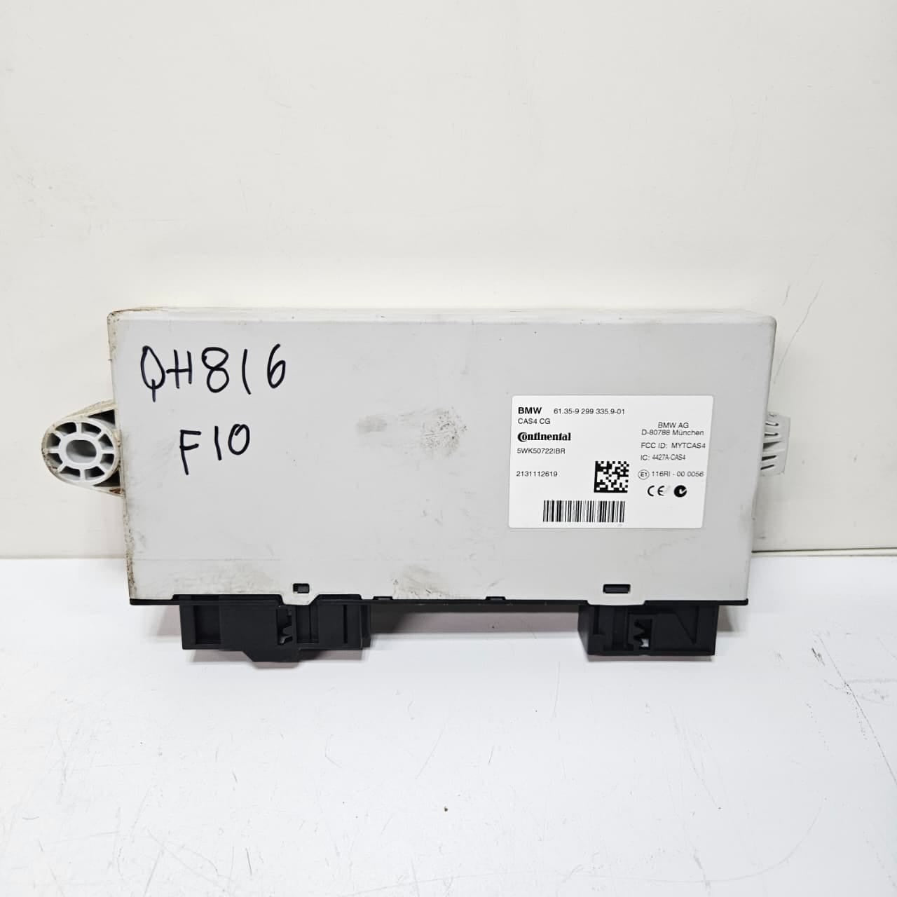 2013 BMW 5 Series F30 F31 N20 184HP Engine Control Unit DME Key Set 8606777