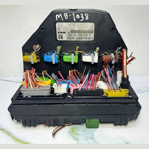 2010-2015 Mercedes E350 Front Sam Fuse Relay Box Module A2129006724 W204 W212