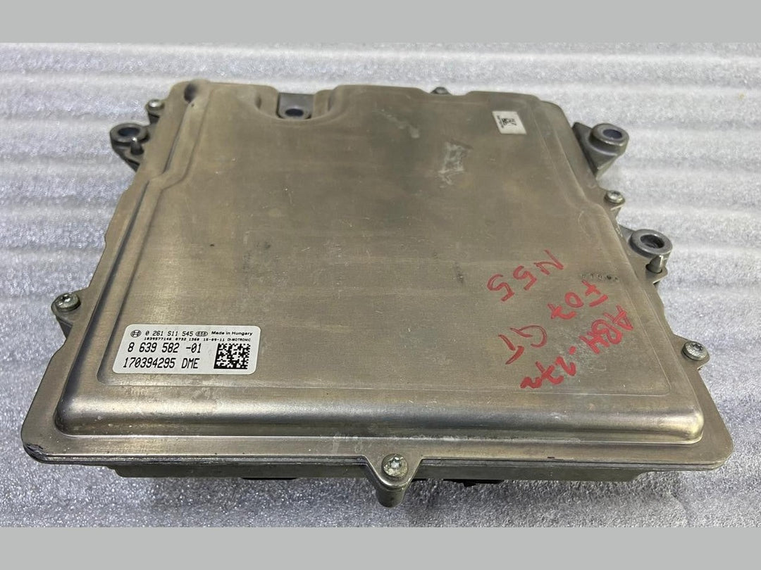 OEM BMW F07 N55 ENGINE COMPUTER CONTROL UNIT MODULE ECU SET 8639582-01