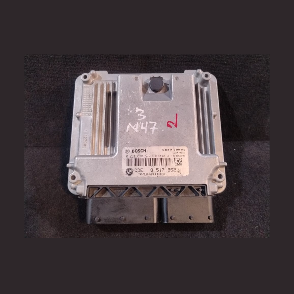 BMW 5 F10 F20 F25 F30 N47N ENGINE CONTROL UNIT ECU DDE Module - 8517862