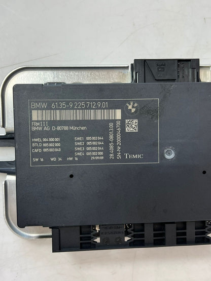 BMW FRM III F01 F02 F04 F07 5 7 XENON Footwell Light Control Module 9225712 OEM