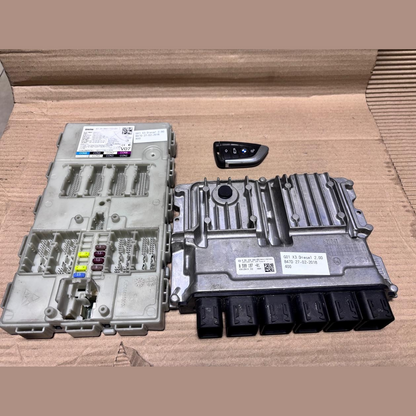 BMW G01 X3 Diesel 2.0D B47D 27/02/2018 ENGINE CONTROL UNIT SET - 8599197