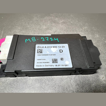 Mercedes Benz W213 E W205 C Ignition Start Switch Control Module A213 9001223