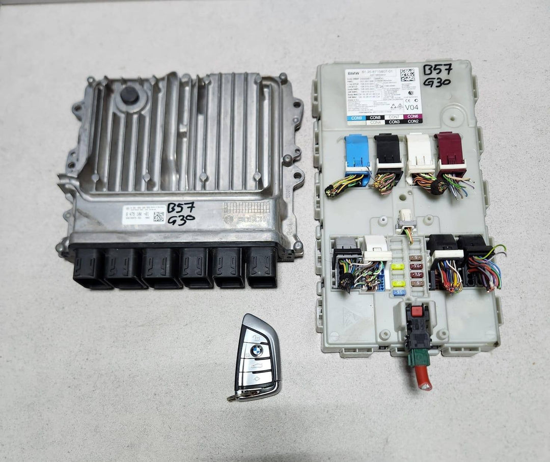 2018 BMW 540D G30 Engine Control Unit DDE 8479100 ECU SET B57 3.0