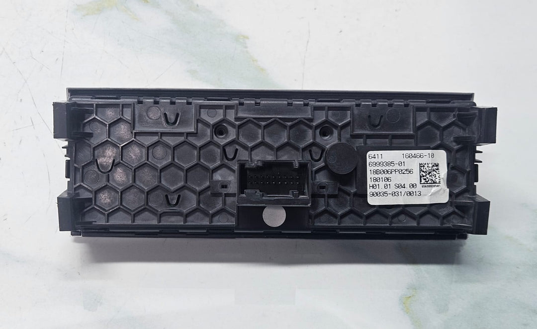 2016-2020 BMW 740i 7 Series G11 G12 Rear Climate Control Panel 6999385 OEM