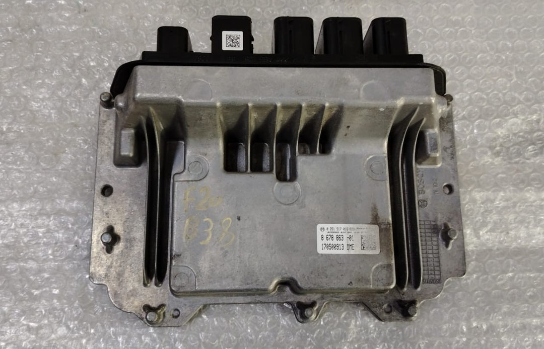 OEM BMW F30 F20 B38 Engine Control Module Unit ECU DME SET 8678863 BOSCH