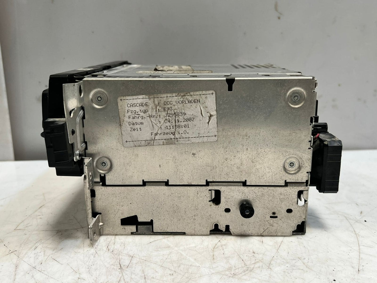 OEM BMW 3 SERIES E90 E91 E92 E93 CCC SAT NAVIGATION JAPAN HEAD UNIT-9170723