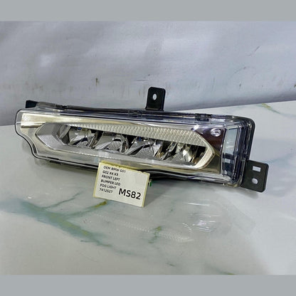 OEM BMW G01 G02 X4 X3 FRONT LEFT BUMPER LED FOG LIGHT 7412527