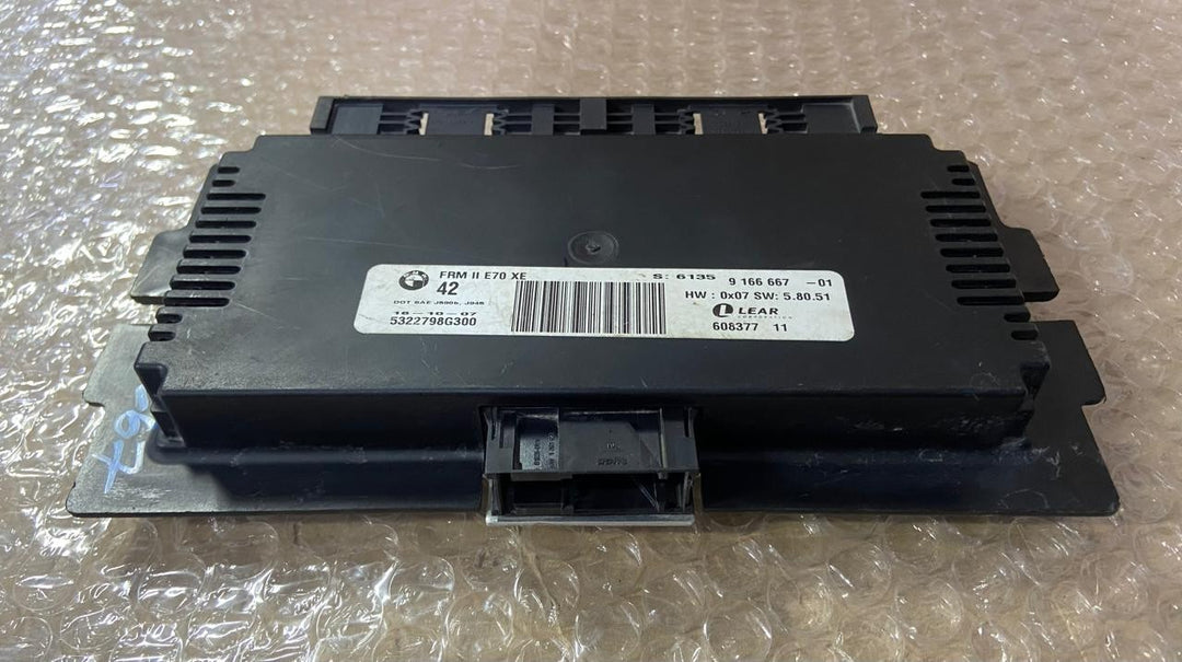 OEM BMW X5 E70 Footwell ECU Light Control Unit Module FRM II Lear 9166667