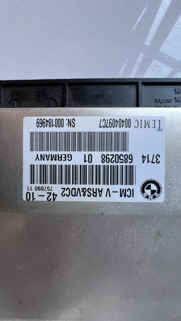 2011-2013 BMW 535i Suspension Control Module 6850298 550i F10 and 7 Series F01 F