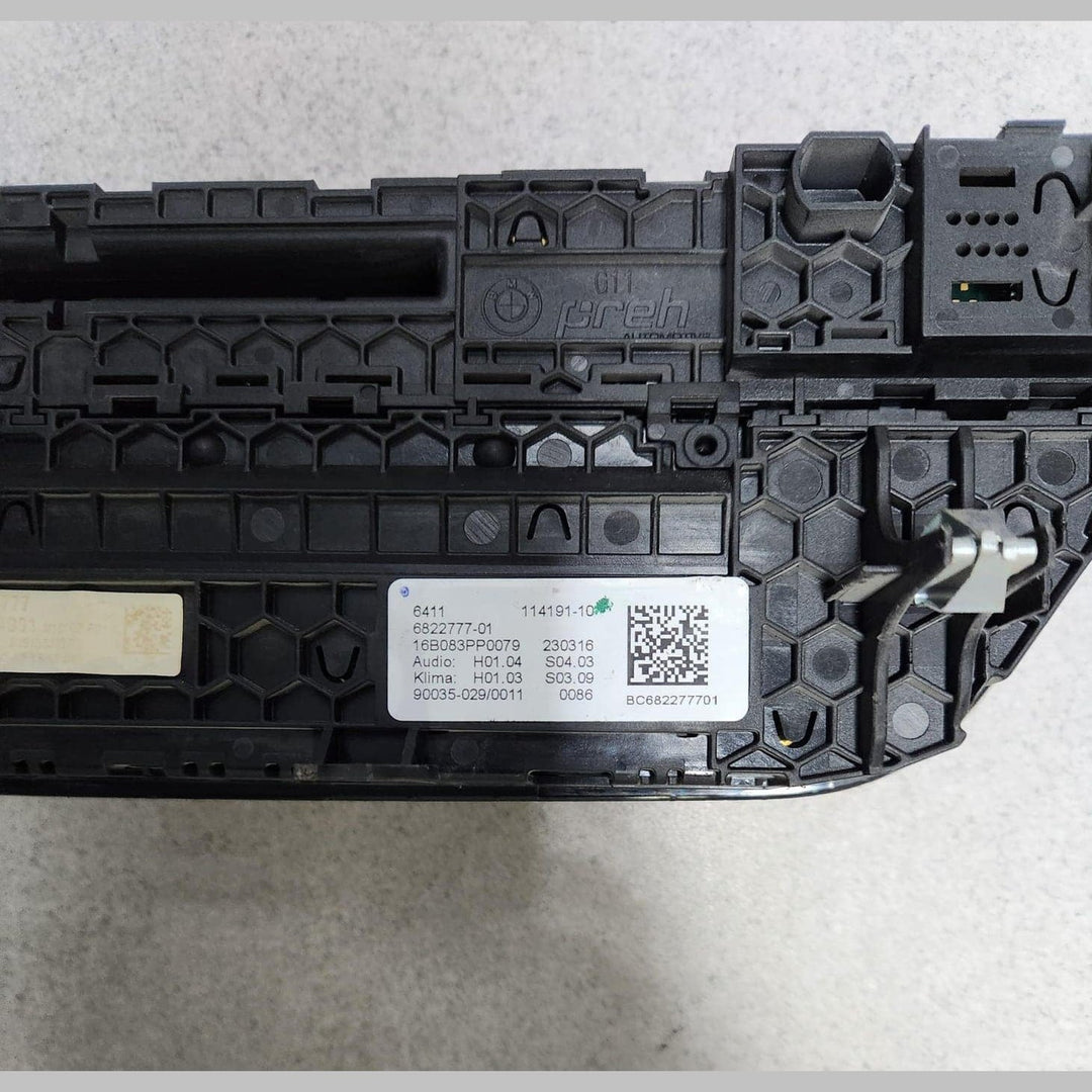 2016-2019 BMW 740i Climate Control Unit 6822777 G11 G12 740i 750xi