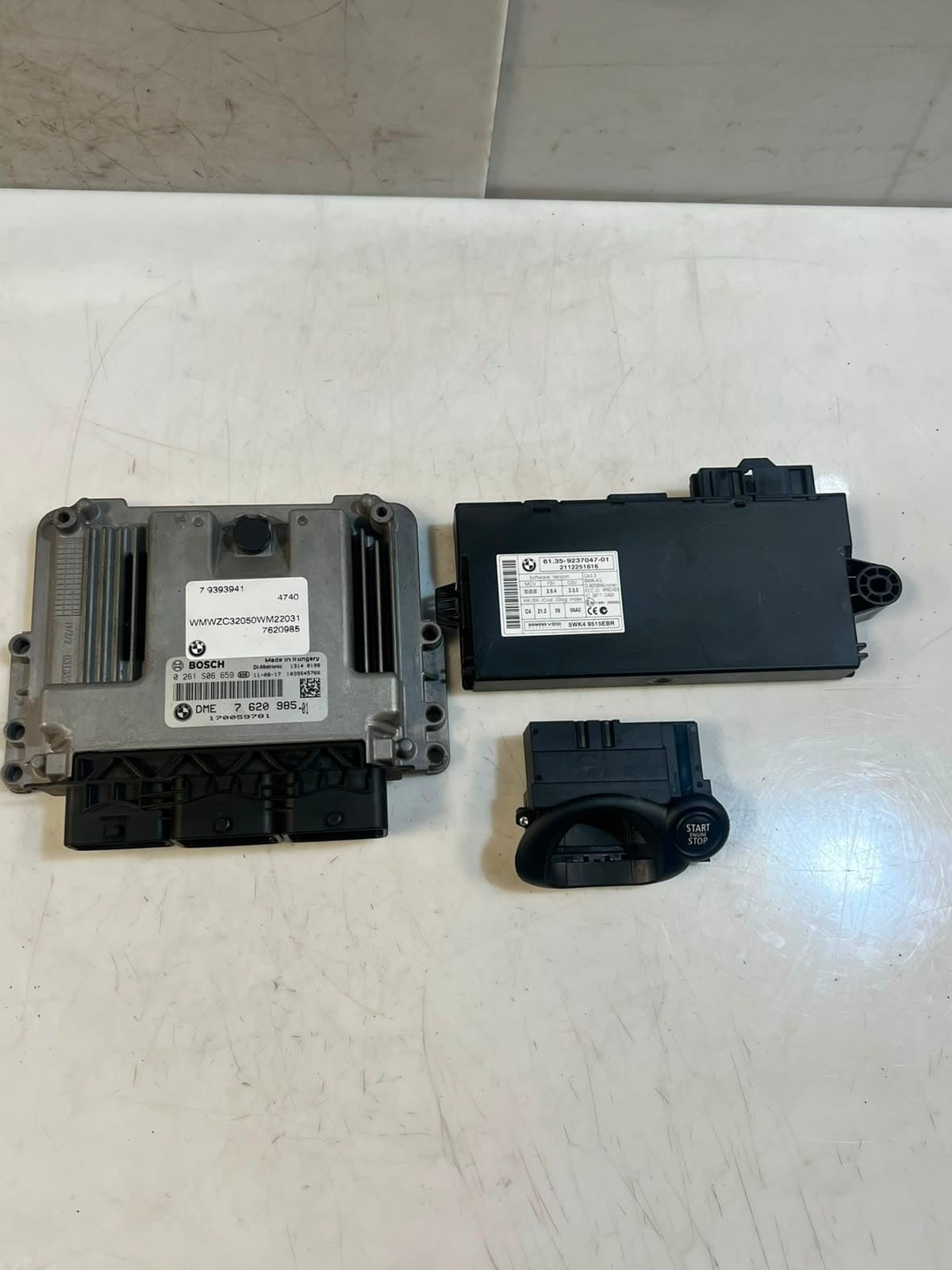 2011 Mini Cooper S R60 Countryman Engine Control Unit ECU SET DME CAS3 7620985