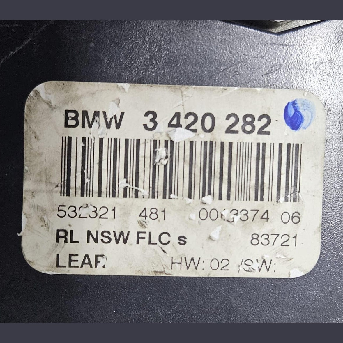 2004-2010 BMW X3 E83 LCI Headlight Control Switch 3420282 OEM