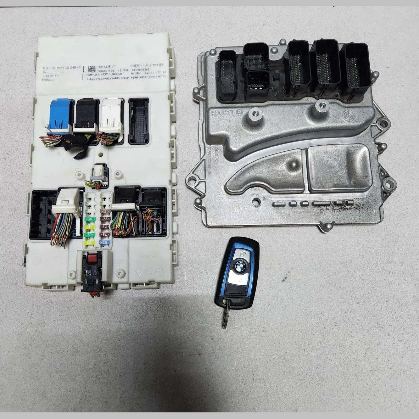 2013-2016 BMW M135i F20 F30 Engine Control Unit 8606776 F20 F30 N55 ECU SET 