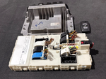 Load image into Gallery viewer, BMW 118i 318i F30 F20 2015 B38 ENGINE CONTROL ECU SET COMPLETE + KEY DME 8662411
