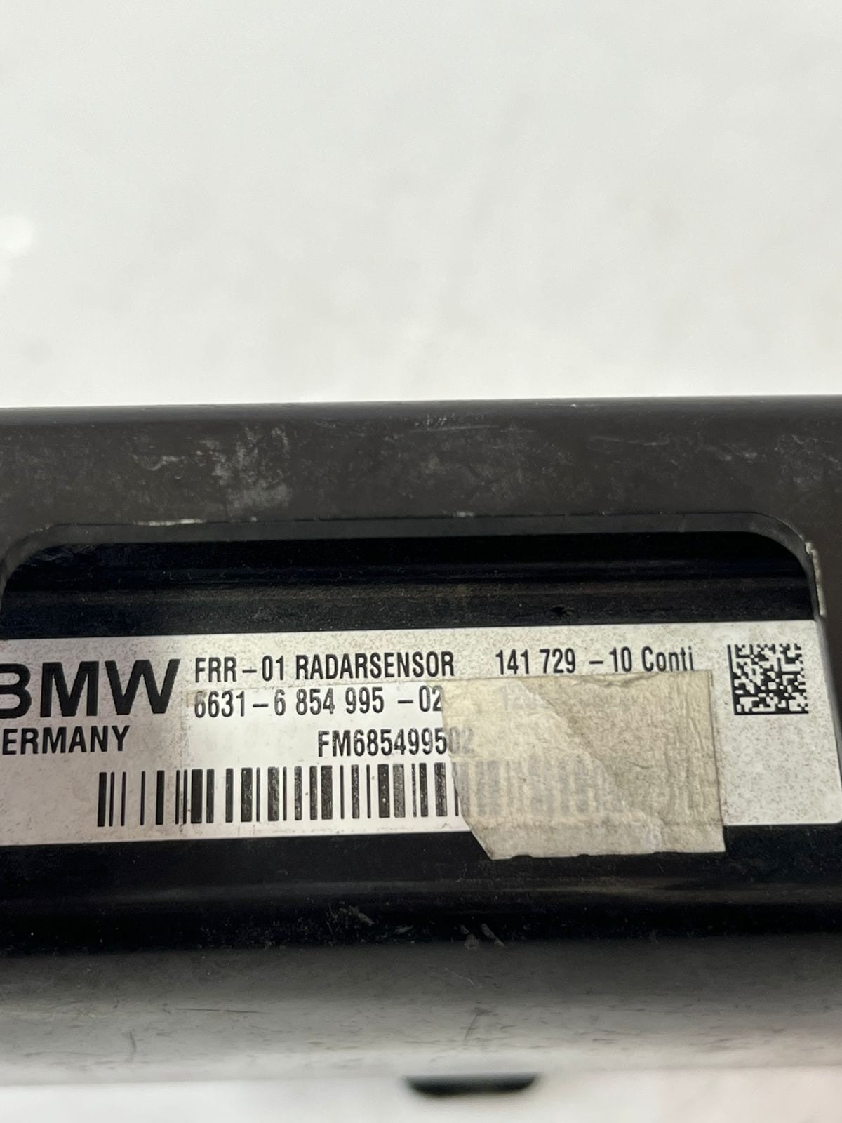 BMW 5 Series F10 F11 F07 Radar Sensor FRR Acc Distance Control Unit 6854995