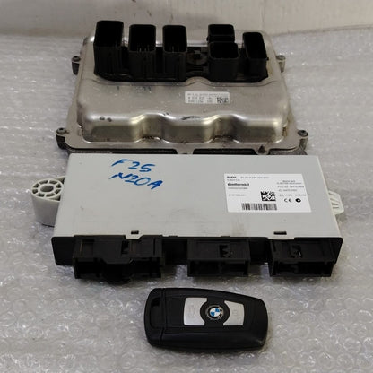 OEM BMW F30 F31 F32 F25 N20 ECU Engine Control Unit DME ECU SET 8639595 BOSCH