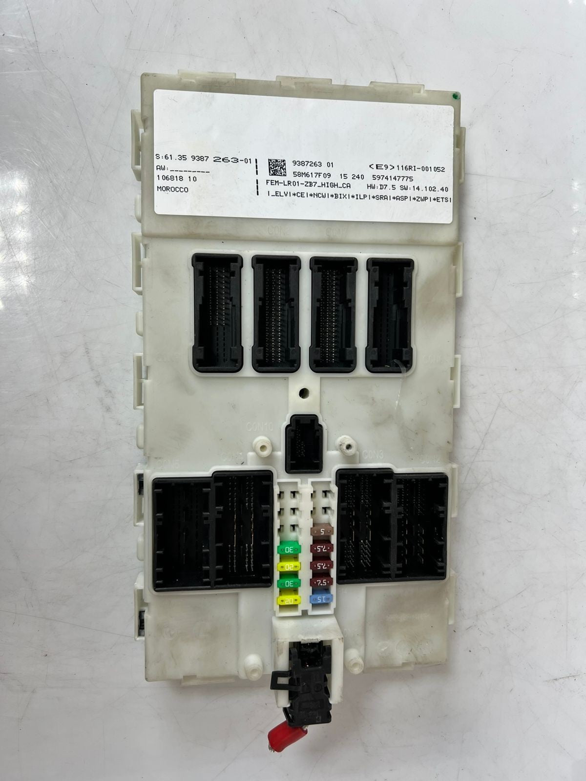BMW F30 F31 320d ed Diesel N47N 163HP ECU Kit DDE 8584276 + 2Key + FEM Automatic