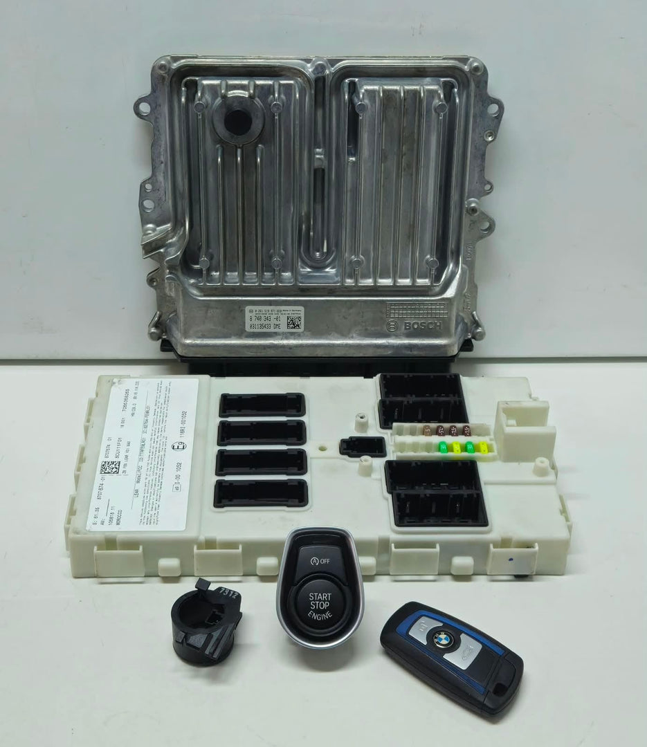 8740343-2018 BMW 430i F30 F32 F33 B48B Engine Control Unit ECU Set DME OEM