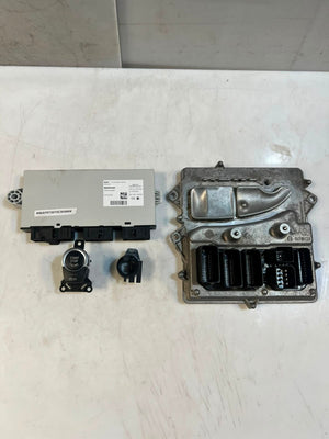 2012 BMW 5' F10 N55 535i Engine Control Module ECU SET DME+CAS4 NO KEY 7638781