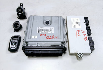 BMW 7 SERIES F02 N57 ENGINE CONTROL UNIT ECU KIT DDE 8573574