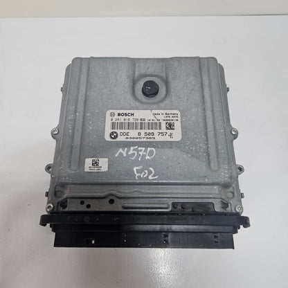 BMW 5 7 Series F07 F10 F01 F02 Engine Control Unit N57 D30A Diesel 8509757 OEM