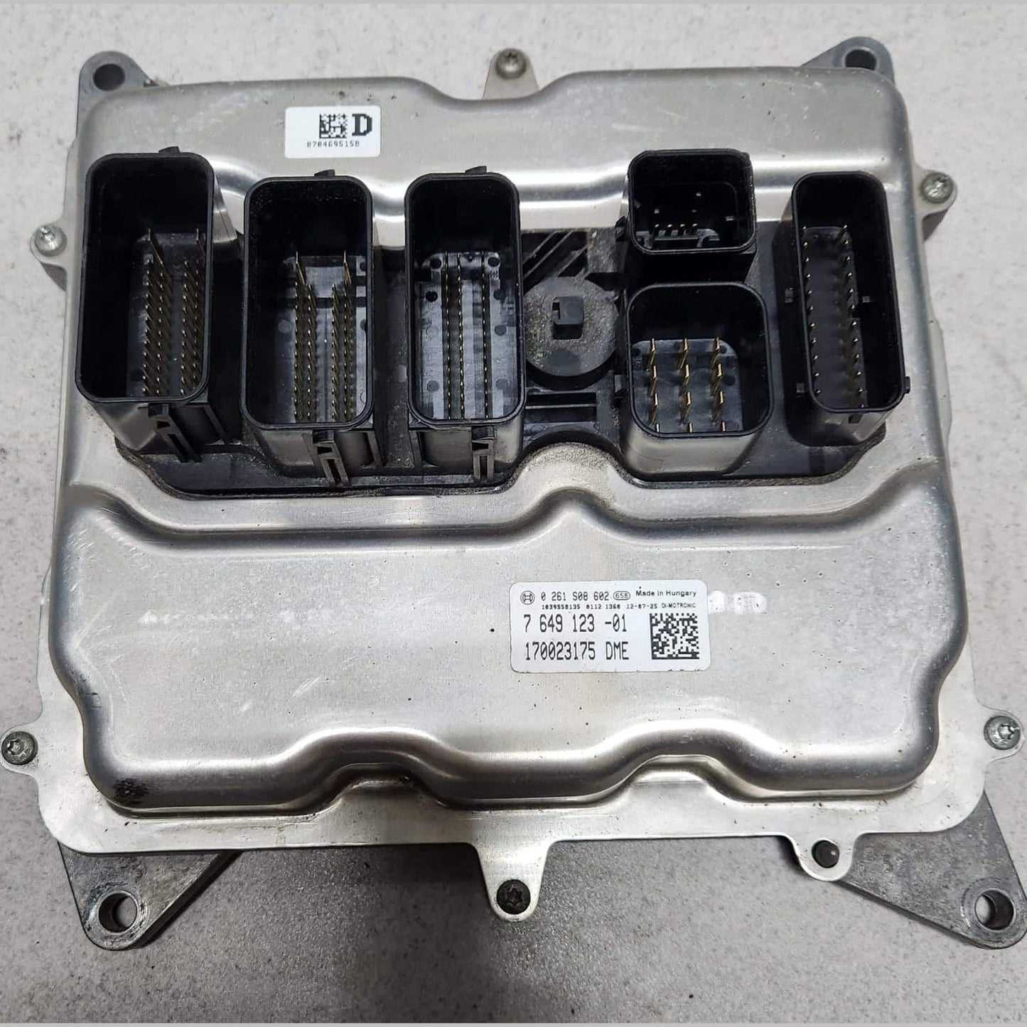 2011-2013 BMW 535i F10 F20 F30 N20 Engine Control Module DME ECU Set 7649123 OEM