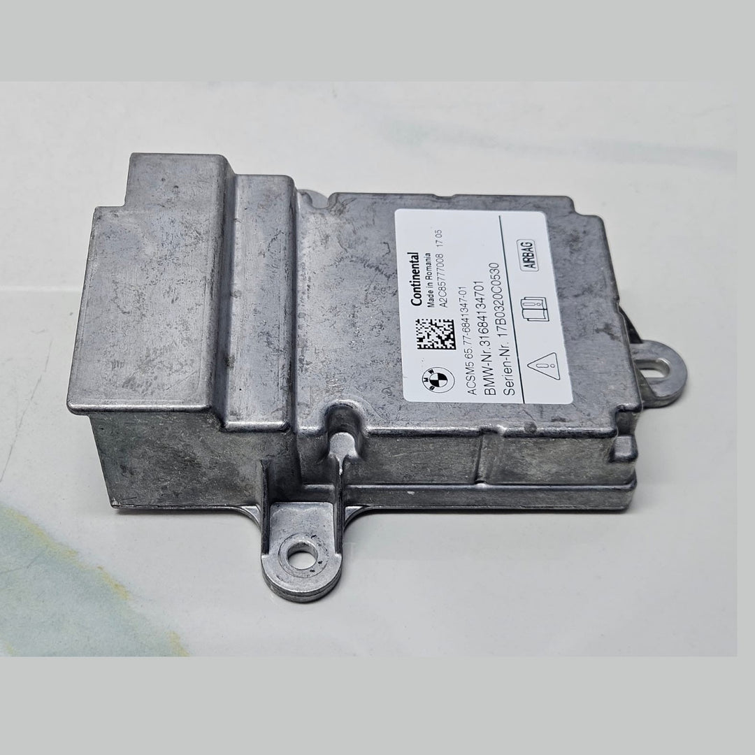 BMW 5-SERIES G30 2017 SRS BAGS CONTROL MODULE 6841347 OEM